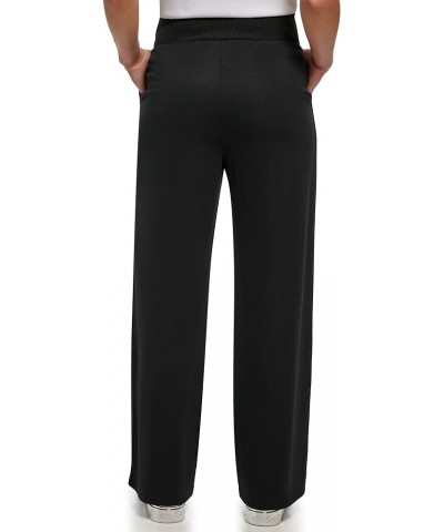 Women's Loose Elastic Waist Essential Pant Black $30.49 Pants