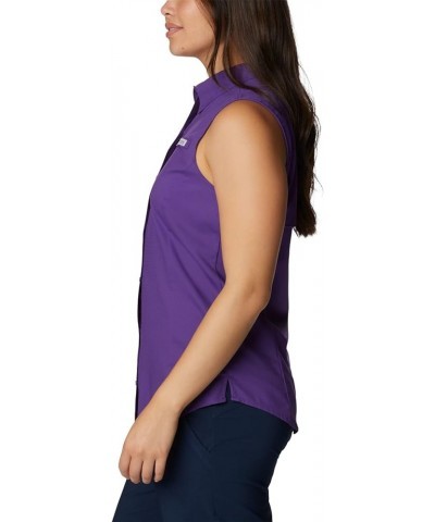 Sportswear Women's Tamiami Sleeveless Shirt Vivid Purple $17.98 Activewear