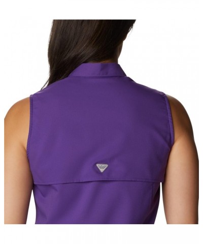 Sportswear Women's Tamiami Sleeveless Shirt Vivid Purple $17.98 Activewear