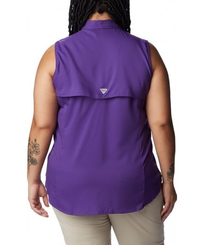 Sportswear Women's Tamiami Sleeveless Shirt Vivid Purple $17.98 Activewear