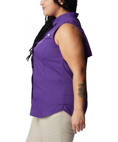 Sportswear Women's Tamiami Sleeveless Shirt Vivid Purple $17.98 Activewear