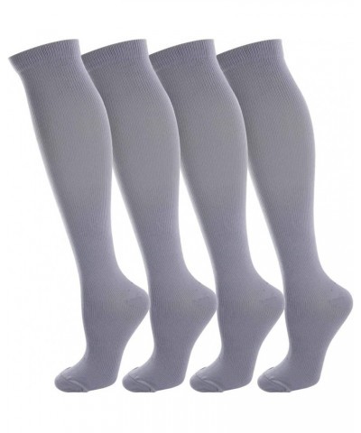 Compression Socks for Women and Men Support Graduated 15-20 mmHg Medias De Compresion Mujer(4 Pairs) Grey(4 Pairs) $10.19 Act...