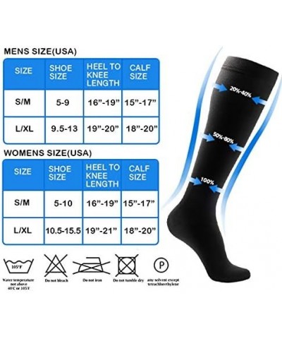 Compression Socks for Women and Men Support Graduated 15-20 mmHg Medias De Compresion Mujer(4 Pairs) Grey(4 Pairs) $10.19 Act...