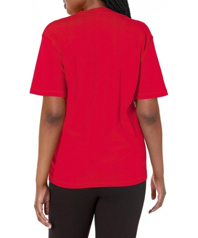 Women's Adicolor Classics Trefoil T-Shirt Better Scarlet $13.57 Activewear