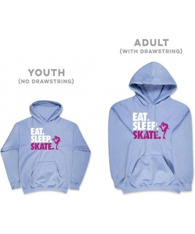 Figure Skating Standard Sweatshirt | Eat Sleep Skate | Youth and Adult Sizes Adult Carolina $26.31 Hoodies & Sweatshirts