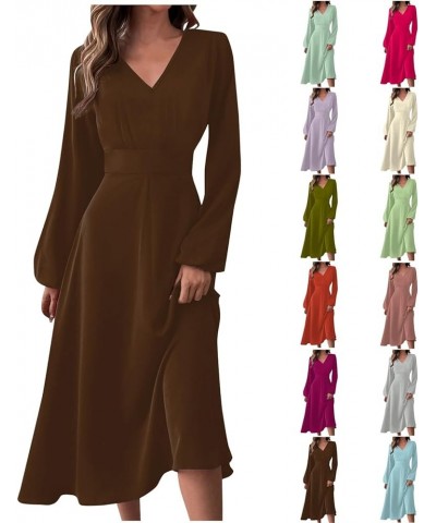 Spring Dresses for Women 2024 New Years Eve V-Neck Long Sleeve Gradient Plus Size Dresses for Curvy Formal Trendy D-mint Gree...