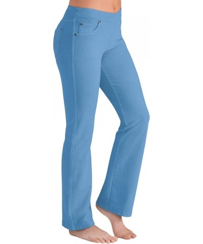 Womens Stretch Jeans - Bootcut Jeans for Women Regular Cool Blue $24.59 Jeans