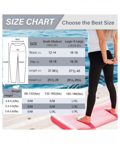 Soft Leggings for Women - High Waisted Tummy Control No See Through Workout Yoga Pants Pink Small-Medium $8.81 Pants