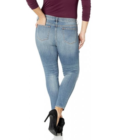 Women's Jagger Plus-Size Classic Fit Skinny Jean Destroyed Medium $28.93 Jeans