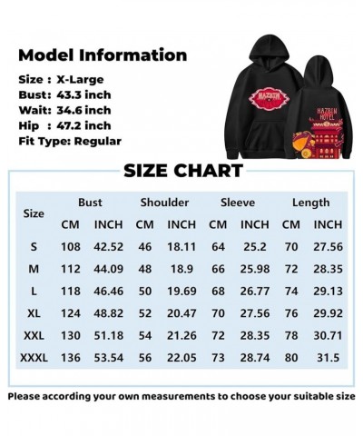 Hazbin Hotel Merch Unisex Long Sleeve Hoodies Sweatshirt Women Men Fashion Pullover Clothes Spring Fashion Clothes 2024 Bb Da...