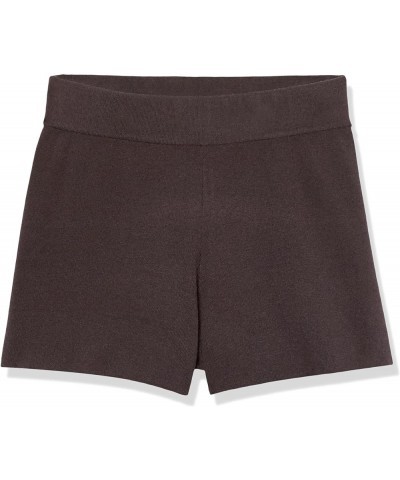 Women's Marta Pull-On Supersoft Sweater Short Chocolate $8.89 Shorts