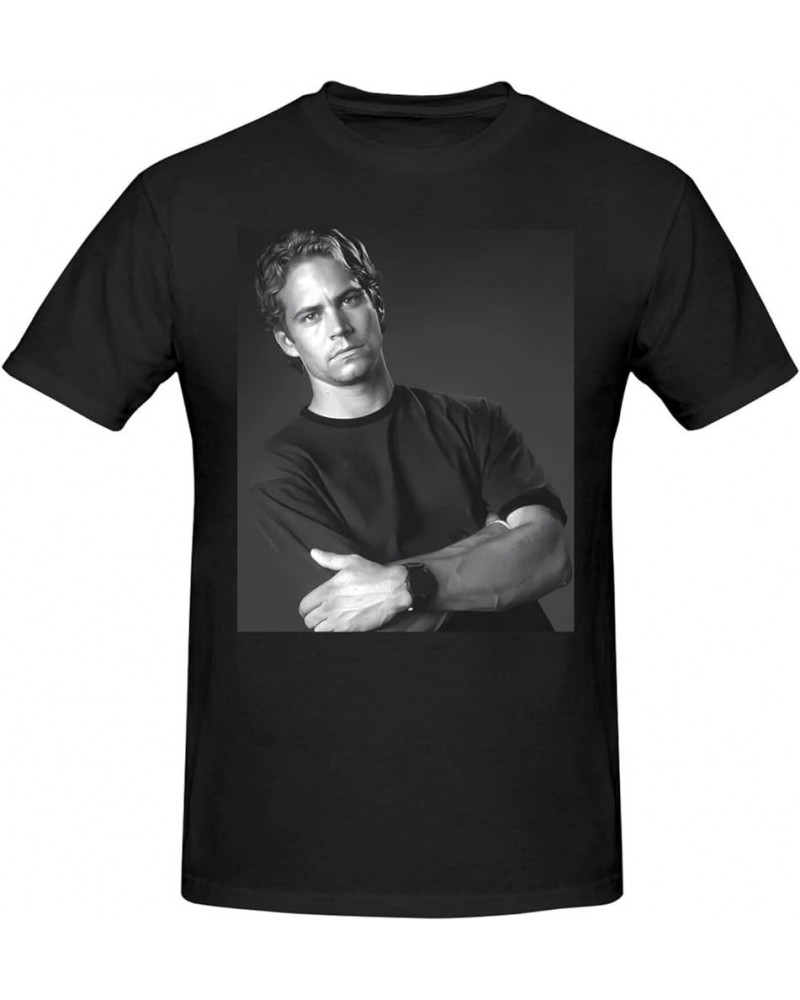 Paul Movie Walker T-Shirt Short Sleeve Crew Neck Soft Classic Basic Printing Casual Fashion Shirts Black Black $7.29 T-Shirts