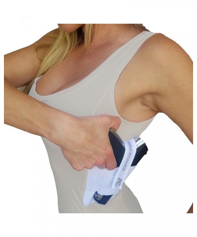 Women's Concealed Carry Tank Top - Secure Undershirt Gun Holster - Tactical & Everyday Use - (S-XL) - XX-Large Beige $17.33 A...