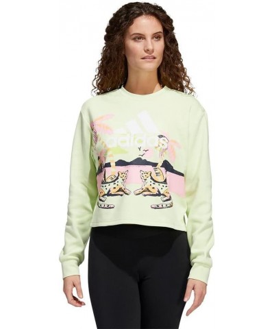 Women's Farm Graphics Crop Sweatshirt, Almost Lime Almost Lime $24.19 Hoodies & Sweatshirts