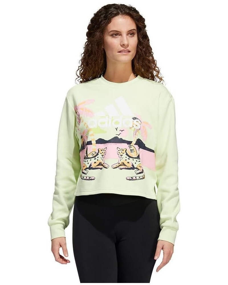 Women's Farm Graphics Crop Sweatshirt, Almost Lime Almost Lime $24.19 Hoodies & Sweatshirts