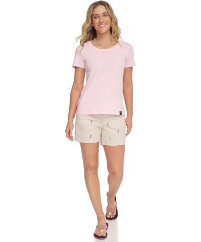 Women's Island Reserve Solid Scoop Tee, Pale Lilac, Medium $8.79 T-Shirts