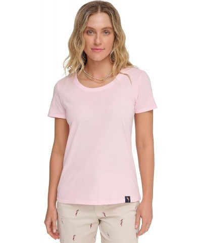 Women's Island Reserve Solid Scoop Tee, Pale Lilac, Medium $8.79 T-Shirts