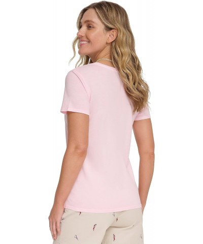 Women's Island Reserve Solid Scoop Tee, Pale Lilac, Medium $8.79 T-Shirts