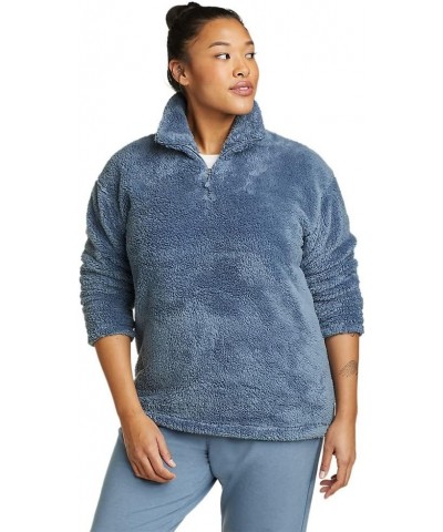 Women's Quest Plush 2.0 1/4-Zip Plus Blue Haze $32.86 Jackets