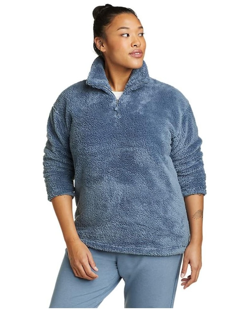 Women's Quest Plush 2.0 1/4-Zip Plus Blue Haze $32.86 Jackets