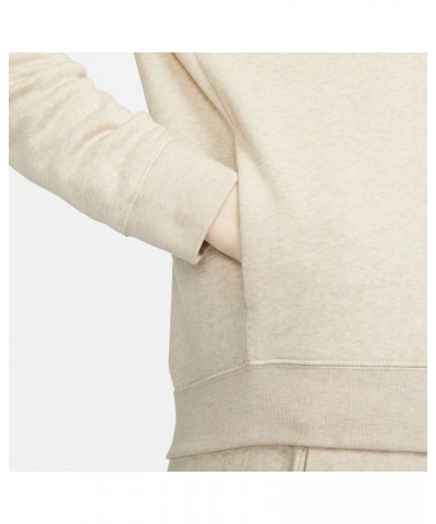 womens Sportswear Fleece Full-Zip Hoodie Rattan/Heather/White $42.50 Activewear