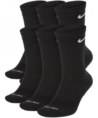 unisex-adult Everyday Plus Crew Socks Black $18.14 Socks