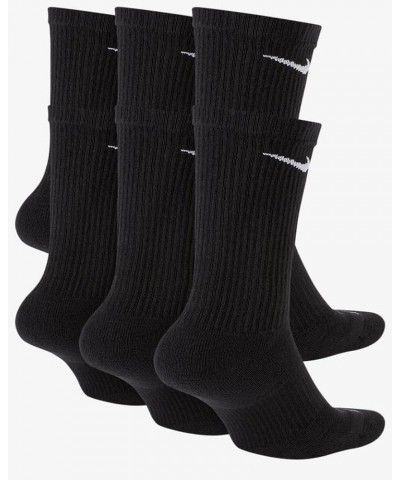 unisex-adult Everyday Plus Crew Socks Black $18.14 Socks