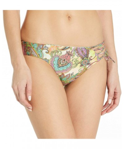 Women's Standard Callejera Reversible Sexy Side Full Bikini Bottom Multi $29.10 Swimsuits