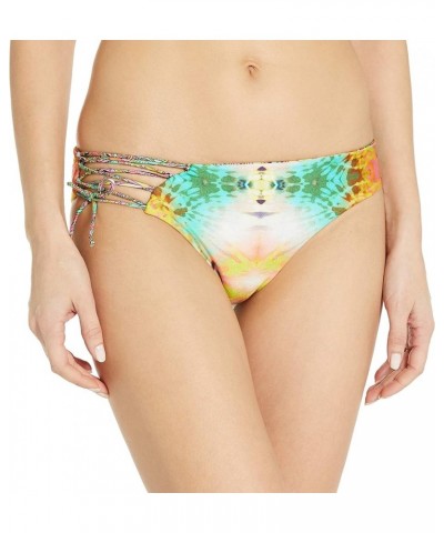 Women's Standard Callejera Reversible Sexy Side Full Bikini Bottom Multi $29.10 Swimsuits