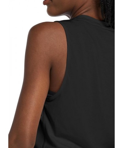 Workout Tops for Women Crop Tank Top Quick Dry Athletic Gym Exercise Sleeveless Shirts Muscle Yoga Loose Fit Black $14.49 Act...