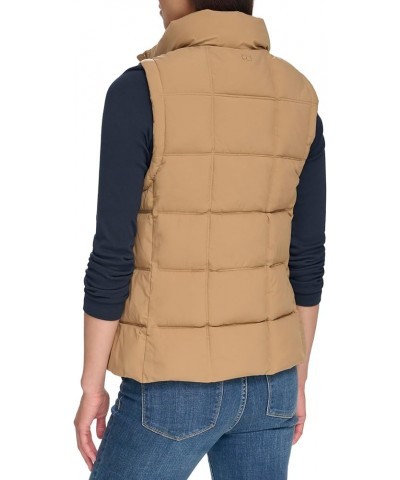 Zip-Up Vest Camel $35.75 Vests