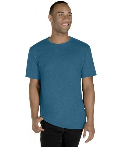 Premium Blend Ringspun Crewneck T-Shirt - 560MR Digital Teal Heather $8.17 T-Shirts