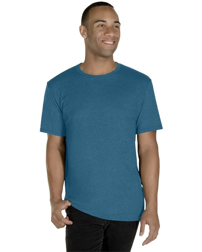 Premium Blend Ringspun Crewneck T-Shirt - 560MR Digital Teal Heather $8.17 T-Shirts