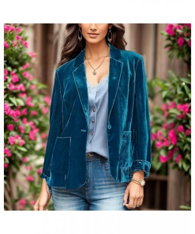 Womens Blazers Open Front Long Sleeve Jackets Blazer Suit Dressy Business Work Casual Shawl Lapel Blazer Cardigan 2067-nfhhse...