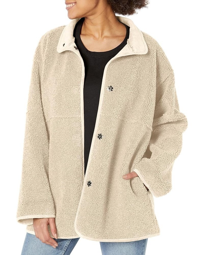 Women's Albany Sherpa Jacket Ecru $102.24 Jackets