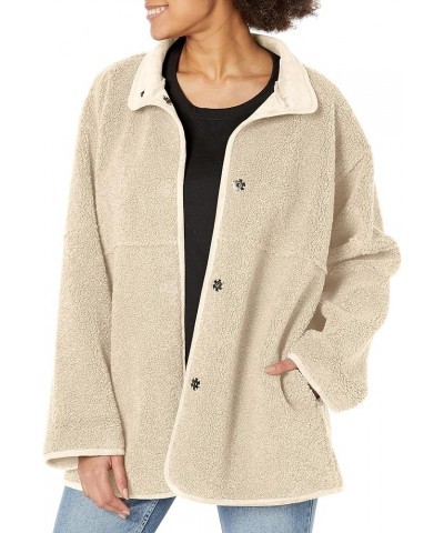 Women's Albany Sherpa Jacket Ecru $102.24 Jackets