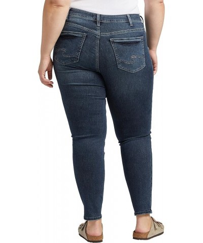 Women's Plus Size Suki Mid Rise Skinny Jeans Dark Wash Edb438 $28.26 Jeans