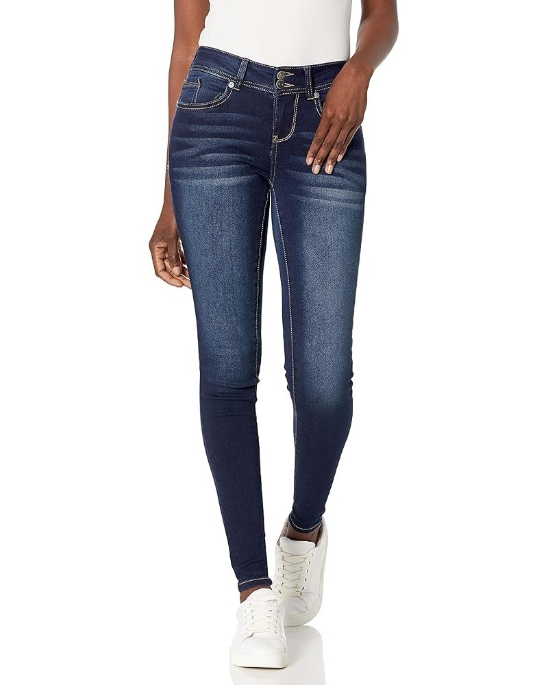 Women's Ultra Skinny Mid-Rise Insta Soft Juniors Jeans (Standard and Plus) Plus Size Lake Pure $16.72 Jeans