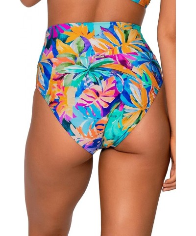 Women's Standard Hannah Foldover High Waist Swimsuit Bikini Bottom Alegria $29.25 Swimsuits