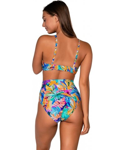 Women's Standard Hannah Foldover High Waist Swimsuit Bikini Bottom Alegria $29.25 Swimsuits