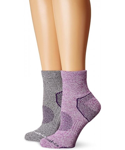 Balance Point™ Walking Quarter 2-Pack Bright Plum/Grey $10.70 Activewear