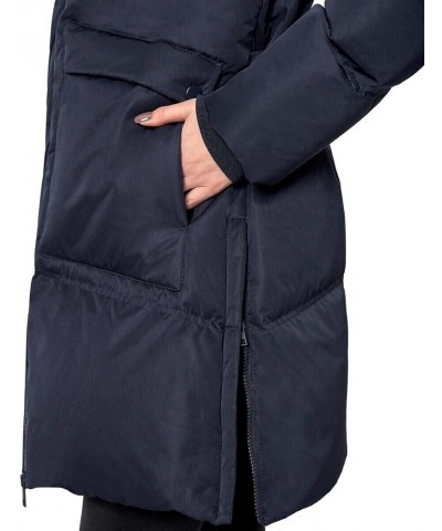 Women's Outdoor Project Mid-Length Puffer Jacket Navy $31.89 Jackets