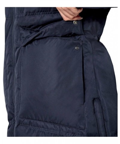 Women's Outdoor Project Mid-Length Puffer Jacket Navy $31.89 Jackets