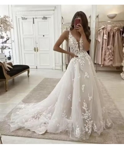 Lace Mermaid Wedding Dresses for Bride 2021 Sweep Train Long Sleeve Wedding Dresses Bridal Gowns St16-white $49.58 Dresses