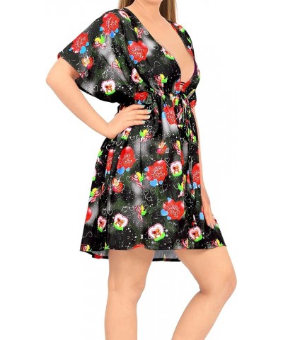 Women's Loungewear African Plus Size Party Bathing Suit Cover Ups Jade, Valentine $13.05 Swimsuits