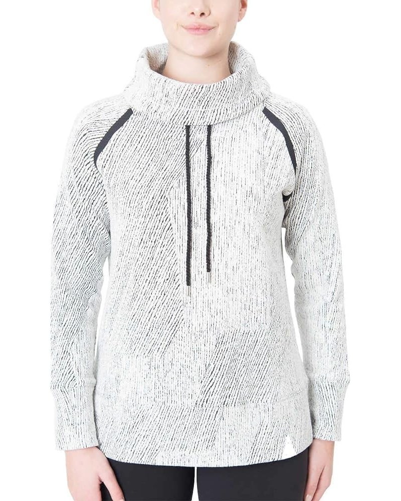 Ladies' Jacquard Pullover White $6.59 Hoodies & Sweatshirts