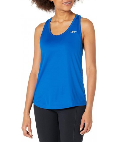 Women's Workout Ready Mesh Back Tank Vector Blue/Small White Vector Logo XX-Small $10.50 Activewear