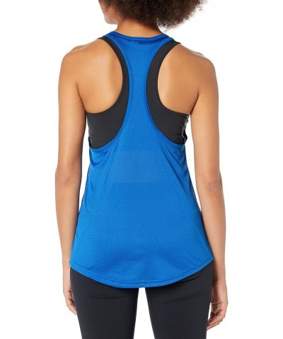 Women's Workout Ready Mesh Back Tank Vector Blue/Small White Vector Logo XX-Small $10.50 Activewear