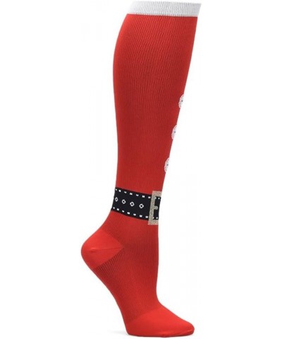 Calf Socks | 12-14 mmHg Compression | Superior Support & Comfort | 1 Pair Santa Suit $11.77 Activewear