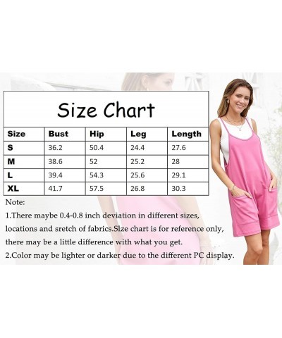 Women's Cotton Breathable Loose Fit Stretchy Adjustable Sleeveless Spaghetti Strap One Piece Rompers For Women Summer Grey $1...